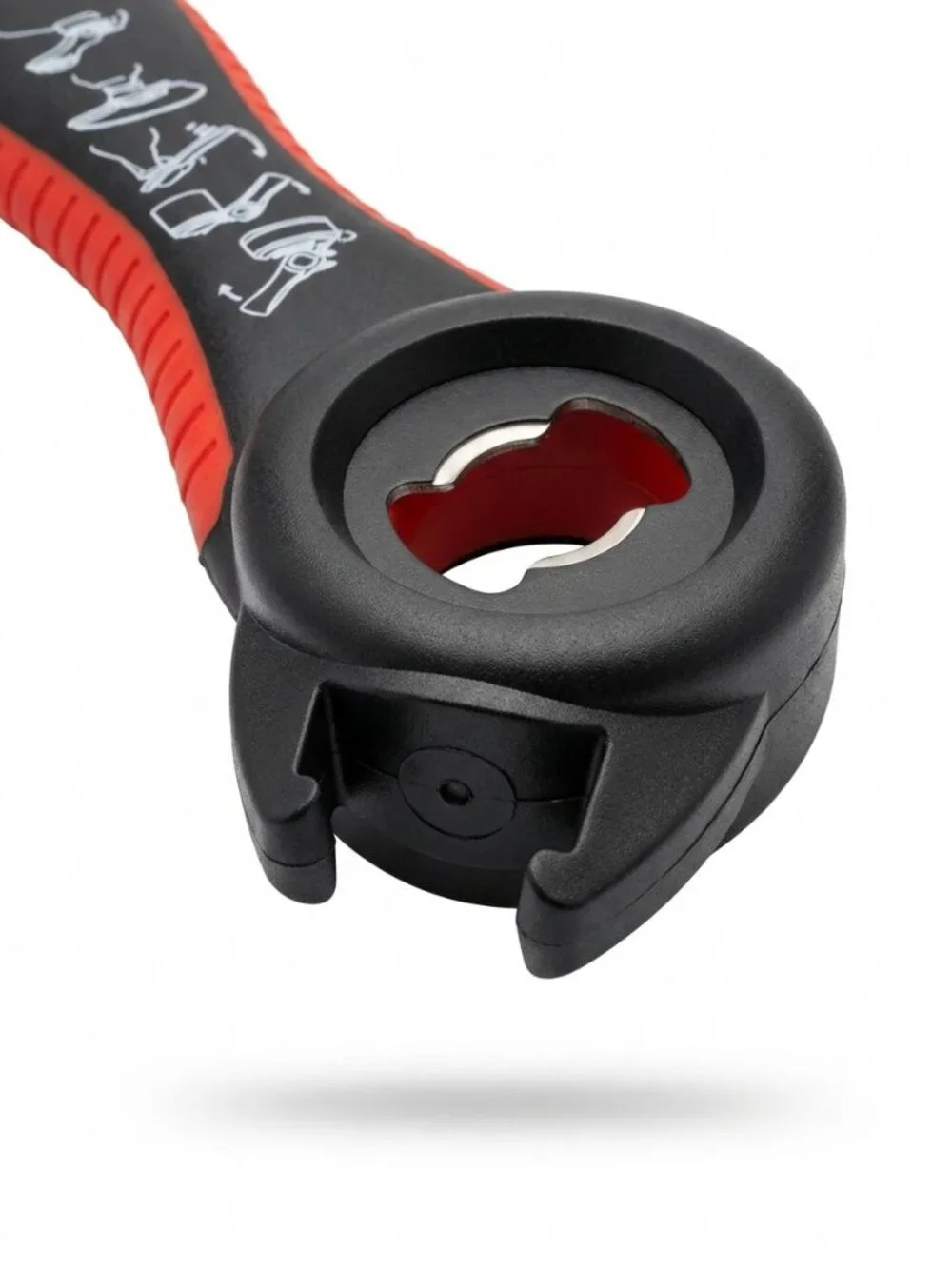 Black Red Bottle Opener Tool